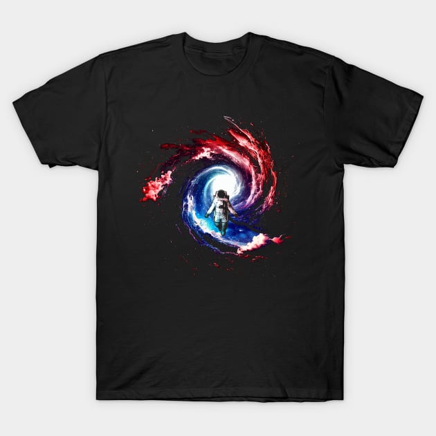 Lost in space T-Shirt by Meca-artwork